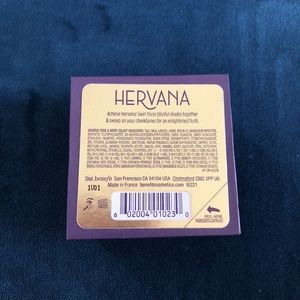 Benefit Makeup - benefit HERVANA blush - new Benefit Makeup - benefit HERVANA blush - new